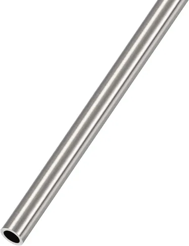 METALLIXITY Tubo de acero inoxidable 304 (0.276 in de diámetro x 0.039 in de pared T x 11.811 in de largo), tubo recto - para decoración del hogar,