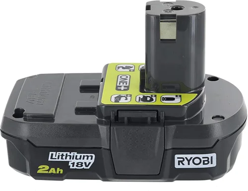 Miniatura 3 de RYOBI P190 Batería compacta de iones de litio de 18 V de 2.0 amperios hora con rendimiento en clima frío y (cargador no incluido/batería solamente)
