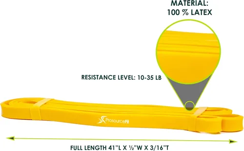 Miniatura 2 de ProsourceFit Xfit Power Resistance Bands, Heavy Duty 41” Long for Cross-Training, Assisted Pull-Ups, Powerlifting, Mobility, Full Body Workouts and