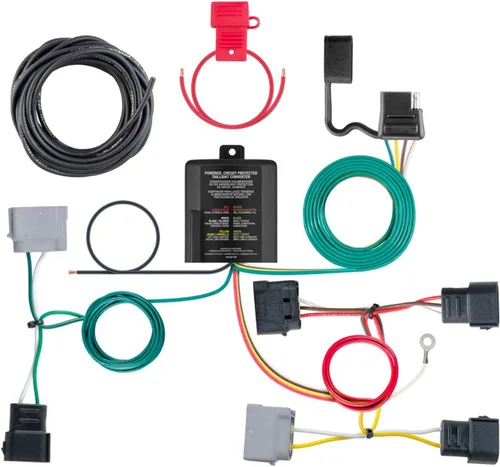 Arnés de cableado personalizado, salida plana de 4 vías, compatible con Select Escape, Tribute