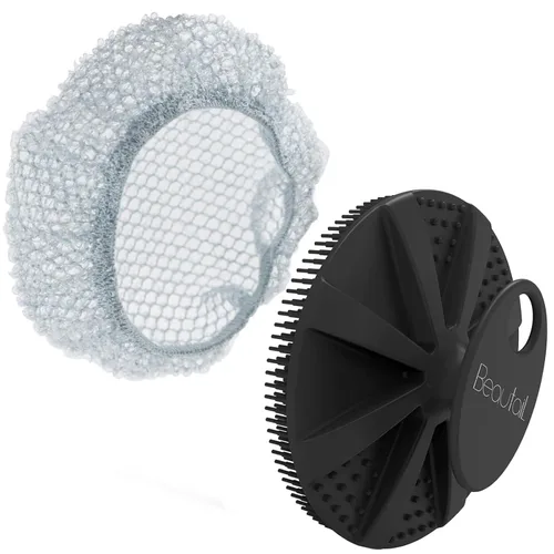 Miniatura 17 de Cepillo corporal de silicona, BEAUTAIL cepillo de ducha y baño, más higiénico que la esponja vegetal tradicional, hace espuma adecuadamente