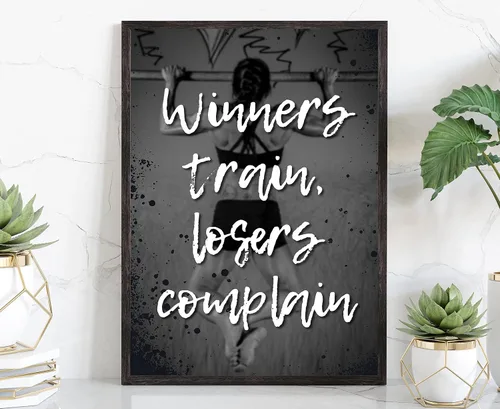 Miniatura 27 de Arte de pared con texto en inglés «Be Stronger Than Your Excuss», póster de gimnasio, impresiones de gimnasio, gimnasio en casa, decoración