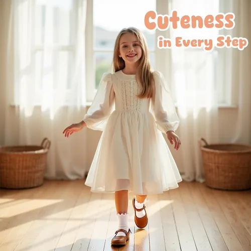 Miniatura 6 de HONGTEYA - 6 pares de calcetines con volantes para niñas, calcetines antideslizantes para bebés con agarre para niñas y niños de 1 a 2 años, 3 a 4