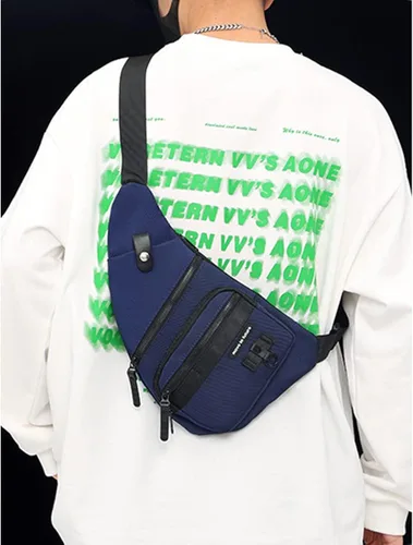 Miniatura 8 de Qidelong Bolso bandolera antirrobo cruzado en el pecho, mochila de hombro para mujeres y hombres, bolsa de bolsillo personal ligera para senderismo