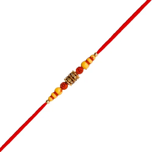 Miniatura 4 de Rakhi/Rakhi for Brother/Rudraksha Rakhi/Send rakhi to USA/Rakhi for Brother with Gift Set/Rakhi Bracelet/rakhi for brother and bhabhi/Rakhi Set