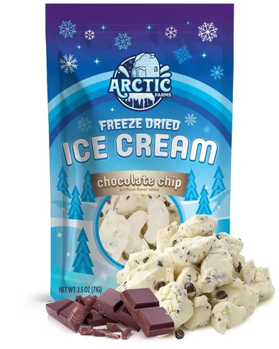 Miniatura 89 de Arctic Farms Trozos de Helado Liofilizado a Granel - No se Derrite (Mantequilla de Maní) (1 libra)