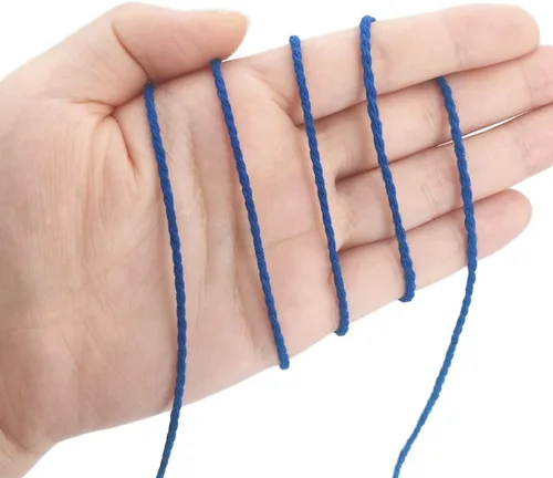 Miniatura 5 de Cuerda de cordel de algodón de 500 pies para carniceros de cocina, cordel de cocina para manualidades, asado, envoltura de regalos, decoración