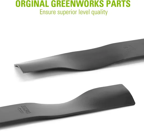 Miniatura 5 de Greenworks Cuchilla de repuesto para cortacésped (cortacéspedes de 18 pulgadas: 25012, 2519402)