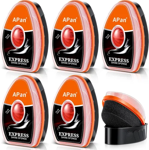 Miniatura 9 de Loopeer 6 Pcs Shoe Shine Sponge, Instant Gloss and Portable, Leather Care for Furniture
