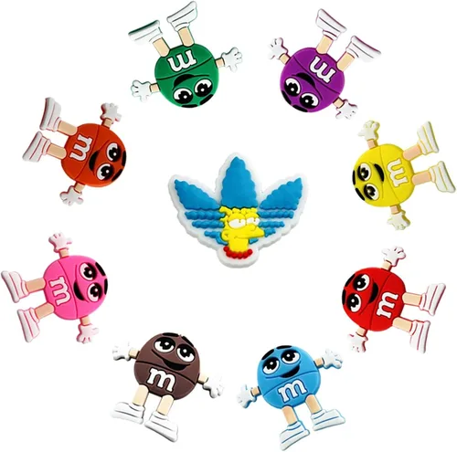 Miniatura 4 de 48 piezas de dijes de cocodrilo para zapatos de bestia para niños y niñas, pines de diseño geniales para niños, adultos, hombres y mujeres, dijes