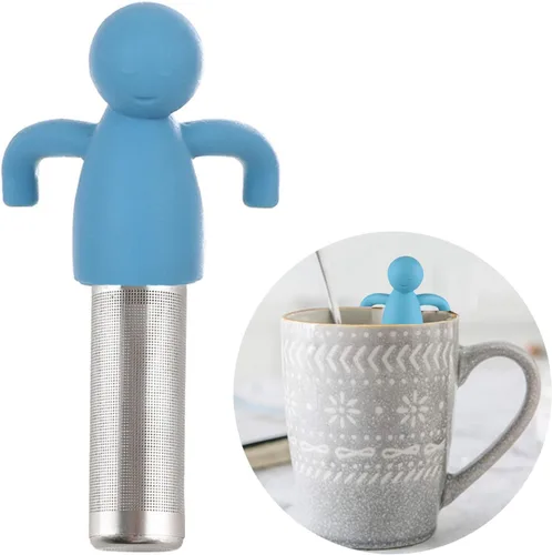 Miniatura 12 de Leden Infusor de té para té de hojas sueltas Lindo Colador de Té Bola de Acero Inoxidable Malla Extra Fina Filtro Empinador de Té para Taza Mug