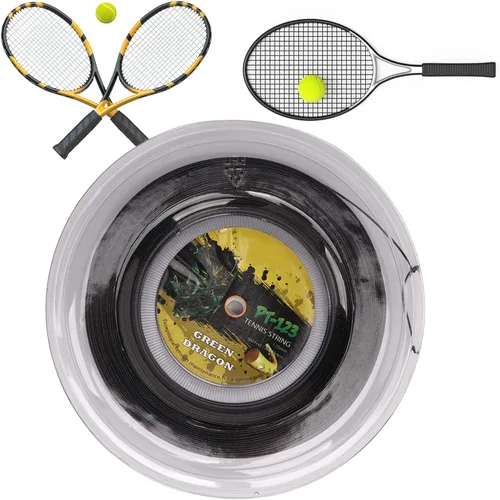 Miniatura 2 de Raqueta de tenis de poliéster duradero para un uso seguro Potencia adecuada para adolescentes raqueta de tenis de 0.049 in