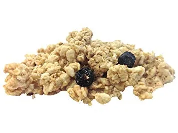 Nuts To You Granola natural con sabor a lino de arándanos | Granola de grano antiguo, sin gluten, saludable para el corazón, sin OMG, proteína