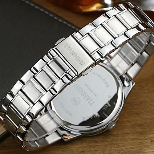 Miniatura 4 de Stainless Steel His and Hers Wrist Watches