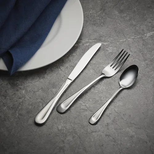 Miniatura 7 de Oneida Satin Sand Dune Flatware, 45 Piece, Multi