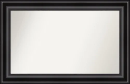 Miniatura 8 de Amanti Art Espejo personalizado, espejo de baño negro puente, espejo de pared o espejo de tocador de baño sobre el fregadero (26 x 26 pulgadas)
