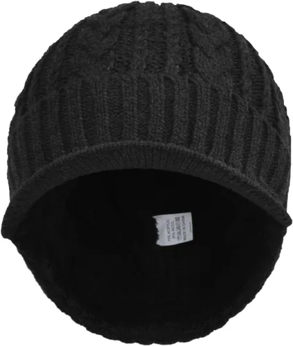 Miniatura 14 de Janey&Rubbins Gorro de punto diario con orejeras con forro polar y calavera