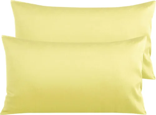 Miniatura 45 de NTBAY Fundas de Almohada de Algodón Egipcio Queen - Juego de 2, Fundas de Almohada de Algodón de 500 Hilos - Fundas de Almohada Suaves y Rosa