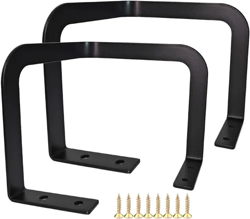 Miniatura 10 de Benbuoo Tapón de barra de retención de colchón, 2 unidades, soporte de metal cromado antideslizante en su lugar para colchones de más de 10 pulgadas