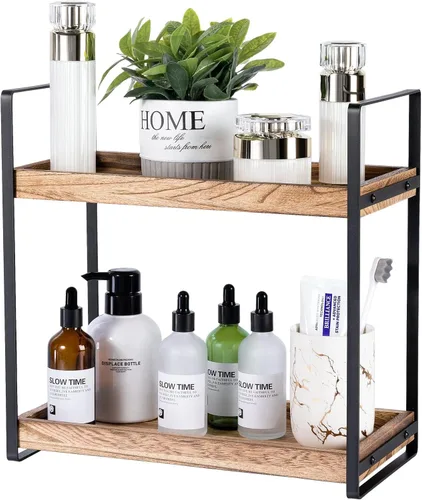 Giftacity Organizador y Almacenamiento de Mostrador de Baño - Organizador de Encimera de Cocina para Fregadero de Baño y Barra de Café, Estante de