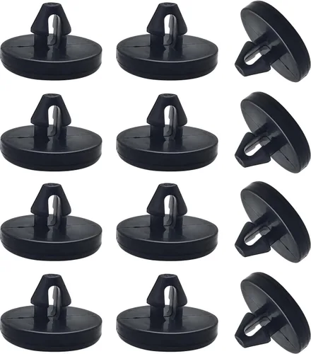 Miniatura 10 de Ajxn 8 PIEZAS Tapón del Interruptor de Freno Coche Camión Auto Pastilla del Pedal Luz de Embrague Tapón 90541-06036 (Negro)