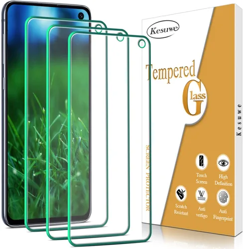 Miniatura 12 de Paquete de 3 protectores de pantalla de privacidad para Samsung S21 5G, antiespía, antiarañazos, dureza 9H, sin burbujas, compatible con fundas