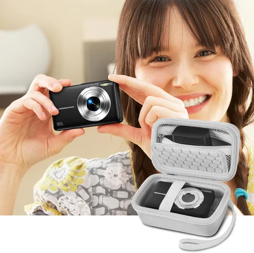 Miniatura 6 de Comecase Funda de transporte para cámara digital compatible con CAMKORY/para VAHOIALD/para Canon PowerShot G7X/para Kodak Pixpro/para Sony DSCW800
