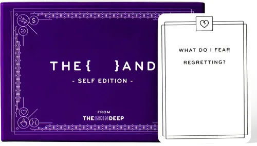 Miniatura 7 de {THE AND} Edición Self Love – 199 tarjetas de autorreflexión para mejorar la conciencia de uno mismo – Tarjeta de preguntas de cuidado personal