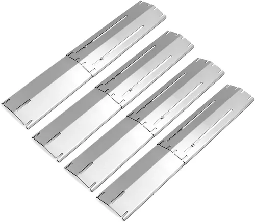 Protector universal ajustable para tienda, placa de calor de acero inoxidable, cubierta para quemador de parrilla, tienda de calor, kits de