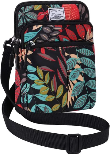 Miniatura 10 de Kamo Bolso Multifuncional para Teléfono de Un Solo Hombro, Bolso de Cintura para Teléfono, Bolso Diagonal Cruzado, Estuche para Teléfono Inteligente
