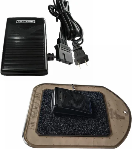 Miniatura 7 de HONEYSEW Pedal de control de pie universal con luz y bloque de motor FC-143 para máquina de coser casera con almohadilla de control de pie