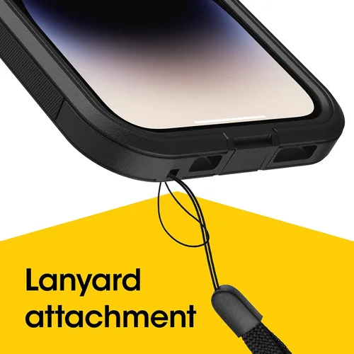 Miniatura 6 de OtterBox Funda para iPhone 14 Pro Max (solamente) Defender Series XT, color negro, sin pantalla, resistente, se ajusta a MagSafe, accesorio