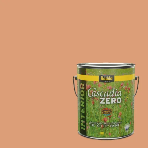 Miniatura 115 de Rodda Paint CASCADIA ZERO - Pintura plana e imprimación para interiores en uno, cuarto de galón, crema de ballet