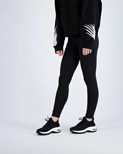 Miniatura 6 de CUSHIONAIRE Tenis Blaze de punto elástico para mujer + espuma viscoelástica y tecnología LiteSole