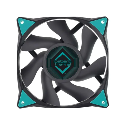Miniatura 2 de Iceberg Thermal IceGALE 4.724 in PWM Premium Case Fan (negro)