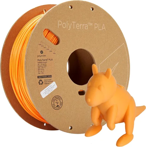 Miniatura 60 de Polymaker Panchroma Filamento de impresora 3D PLA negro, 0.069 in, carrete de 2.2 libras, fácil de imprimir, impresión de alta velocidad, sin