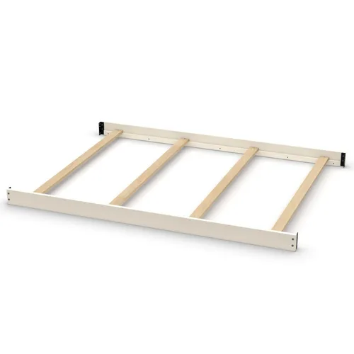 Miniatura 14 de Kit de conversión de tamaño completo, rieles de cama para cunas de bebé, múltiples acabados disponibles (blanco antiguo)