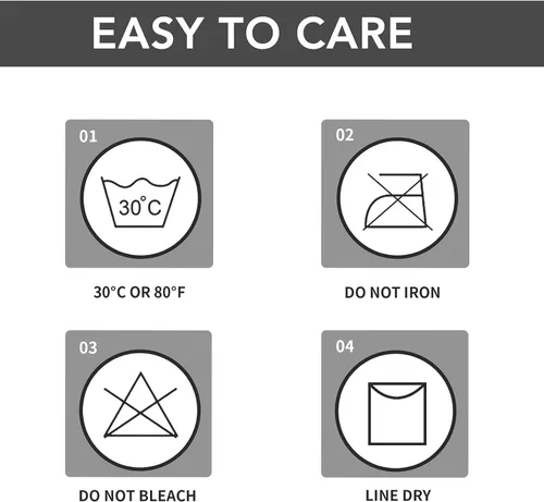 Miniatura 7 de Easy-Going Funda para Otomán Elástica 100% Doble Impermeable Rectangular Plegable Taburete de Almacenamiento Protector de Muebles Funda Suave
