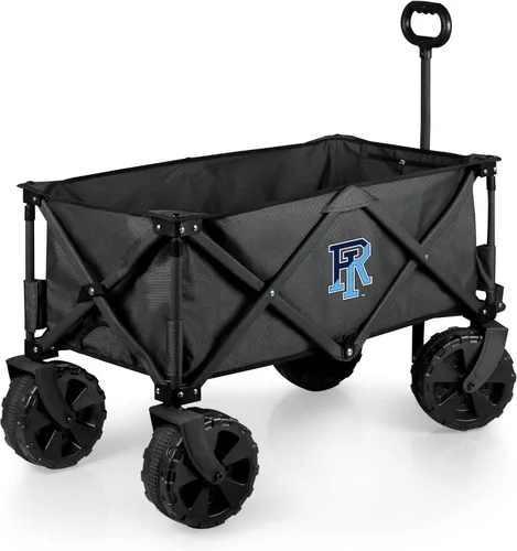 Miniatura 10 de PICNIC TIME NCAA Adventure Wagon Elite - Carro de playa plegable todo terreno con ruedas grandes, tapa superior de mesa y forro suave para enfriar