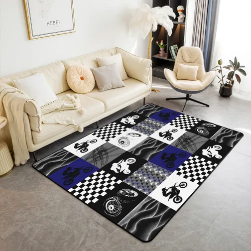 Miniatura 30 de Alfombra de área de girasol de 3 x 5 pies, alfombra de abeja para niños y niñas, alfombra decorativa floral amarilla, bonita alfombra decorativa