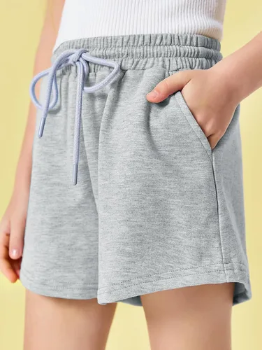 Miniatura 6 de Haloumoning Pantalones cortos deportivos para niñas de 5 a 14 años
