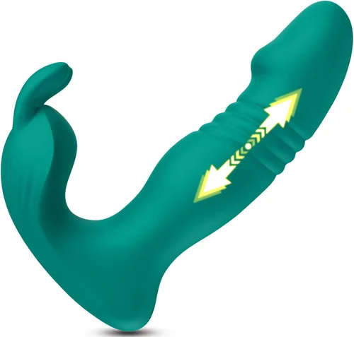 Miniatura 11 de diafabsvg Juguetes Sexuales para Adultas - Vibrador Portátil de Aplicación de 3 en 1, Juguete Rosa, Juguete Sexual para Mujeres con 9 Modos