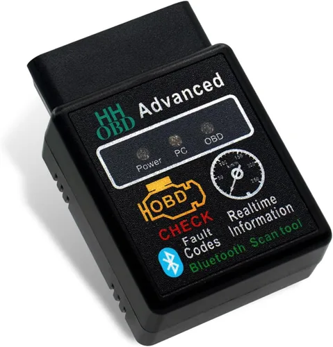 Herramienta de diagnóstico OBD2 Bluetooth para automóvil, lector de código en tiempo real Plug and Play, restablecimiento y borrado del escáner de