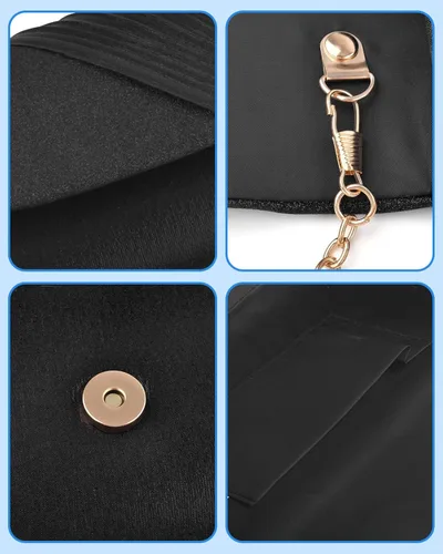 Miniatura 4 de TINDTOP Bolsos de mano para mujer de noche, bolsas de mano formales de fiesta, bolsos de hombro brillantes sobre bolsos de boda cóctel graduación