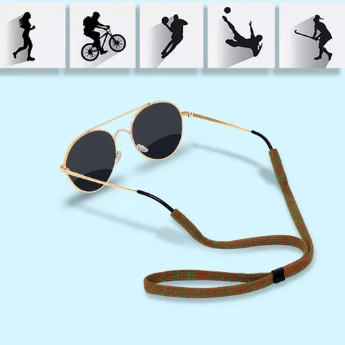Miniatura 6 de Correa para gafas (paquete de 6) soporte para gafas, correa de nailon elástico suave para hombres y mujeres