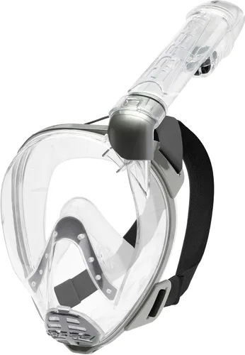 Miniatura 11 de Cressi Máscara facial completa para esnórquel para adultos, vista amplia y clara, sistema antivaho y fácil respiración, Baron: diseñada en Italia