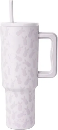 Miniatura 39 de Simple Modern Vaso Trek de 40 oz con Asa y Tapa con Pajilla Vaso de Viaje Aislado de Acero Inoxidable Apto para Portavasos Slumberland
