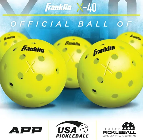 Miniatura 4 de Franklin Sports Pala de Pickleball - Raqueta Oficial de Pickleball de EE. UU. (USAPA) Aprobada de Núcleo de Polipropileno Pilot - Raqueta Pro Ligera