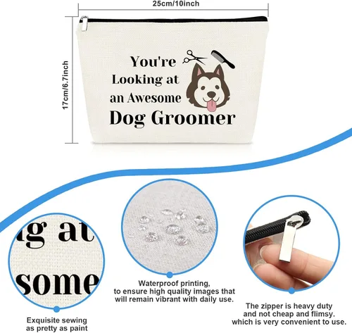 Miniatura 2 de Bolsa de maquillaje para perros, Regalo para amantes de los perros 807_NO2, S