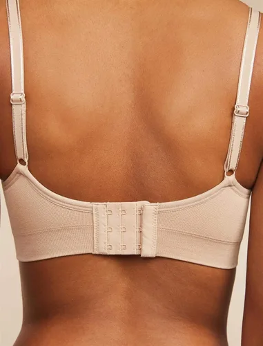 Miniatura 4 de Motherhood Maternity Brasier de lactancia sin costuras con clip para mujer, lavable a máquina, tallas S a 3X, disponibles en paquetes de 1 y 2